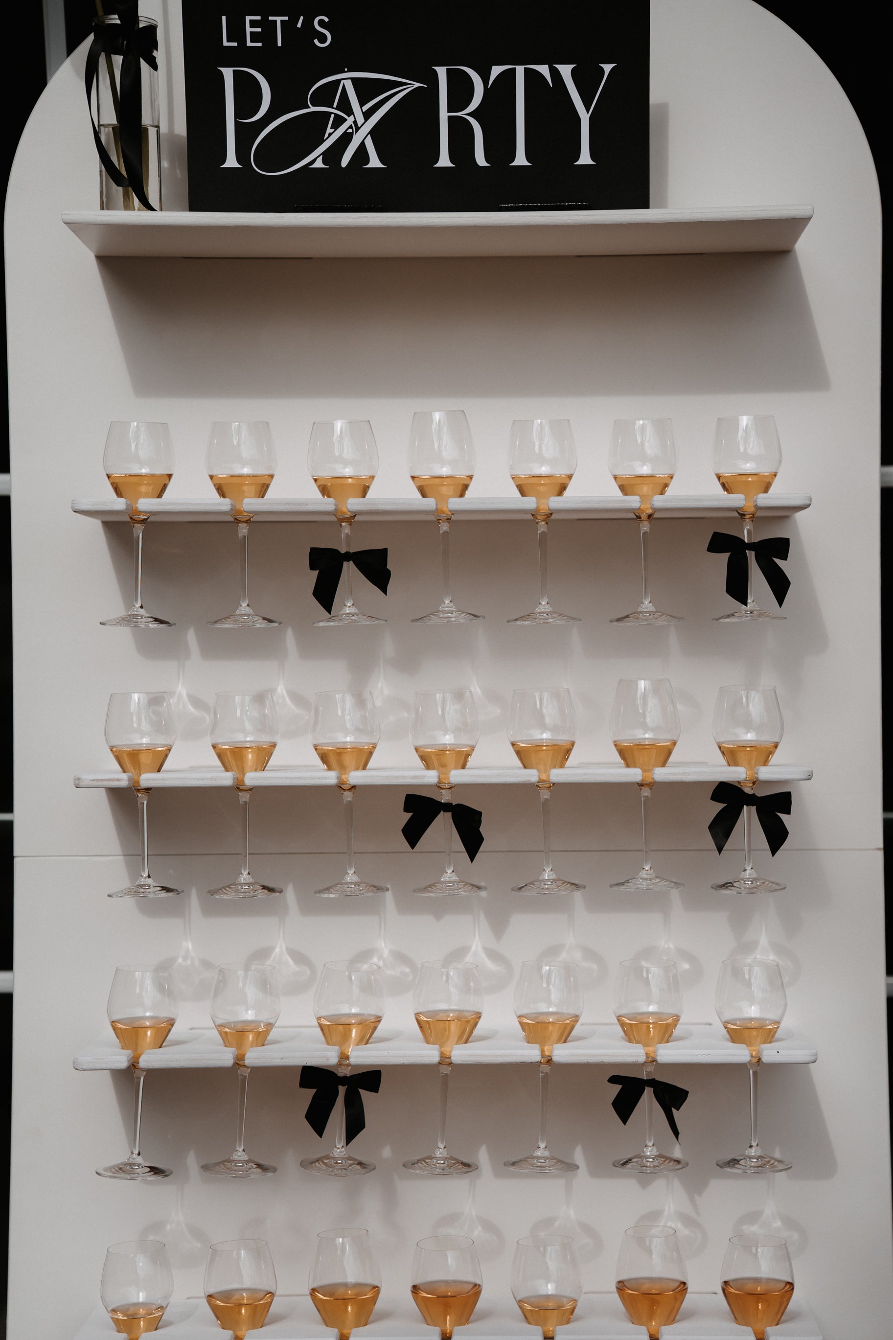 Wandelbare Sekt-Wand