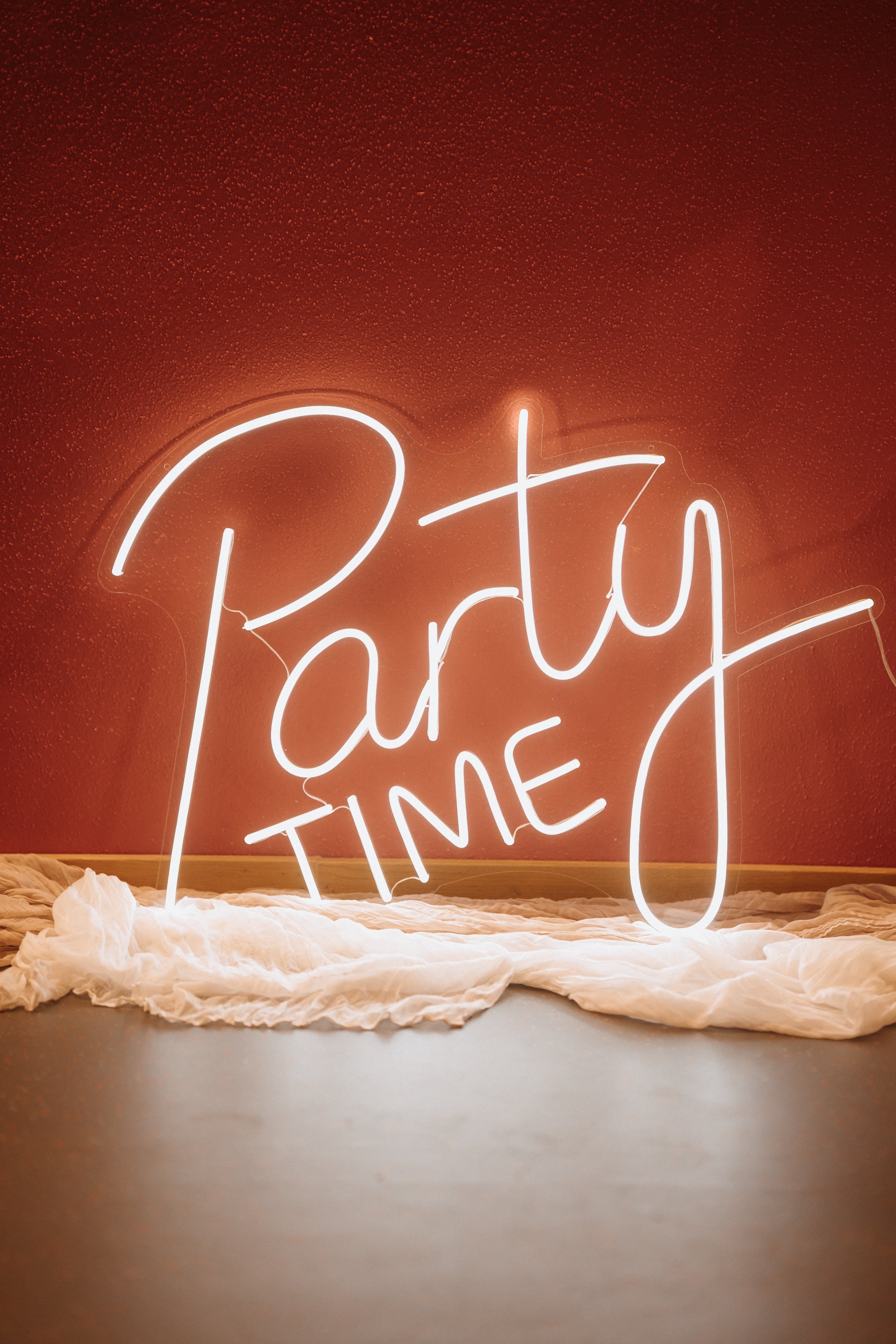 Neon Schild "Party Time""