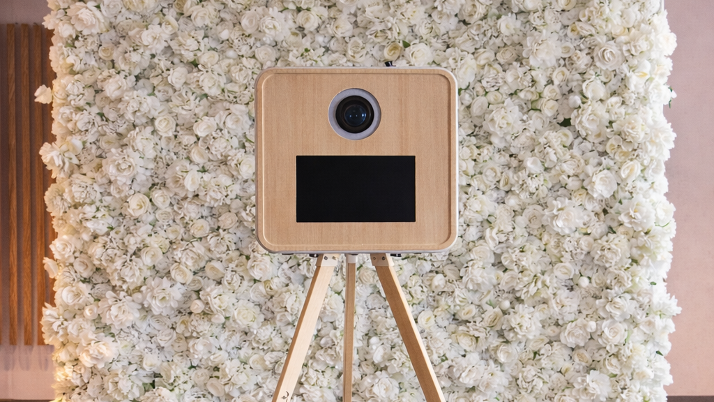 Kombipaket - Fotobox + Blumenwand