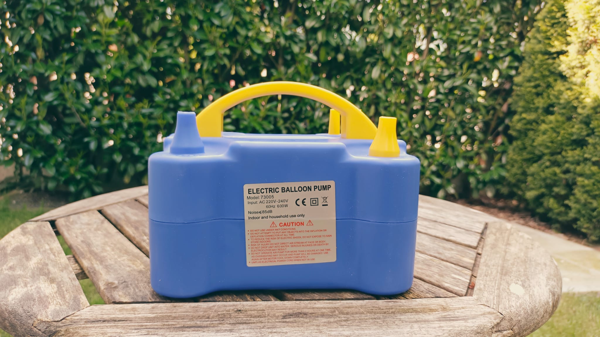 Elektrische Ballonpumpe "Bob"