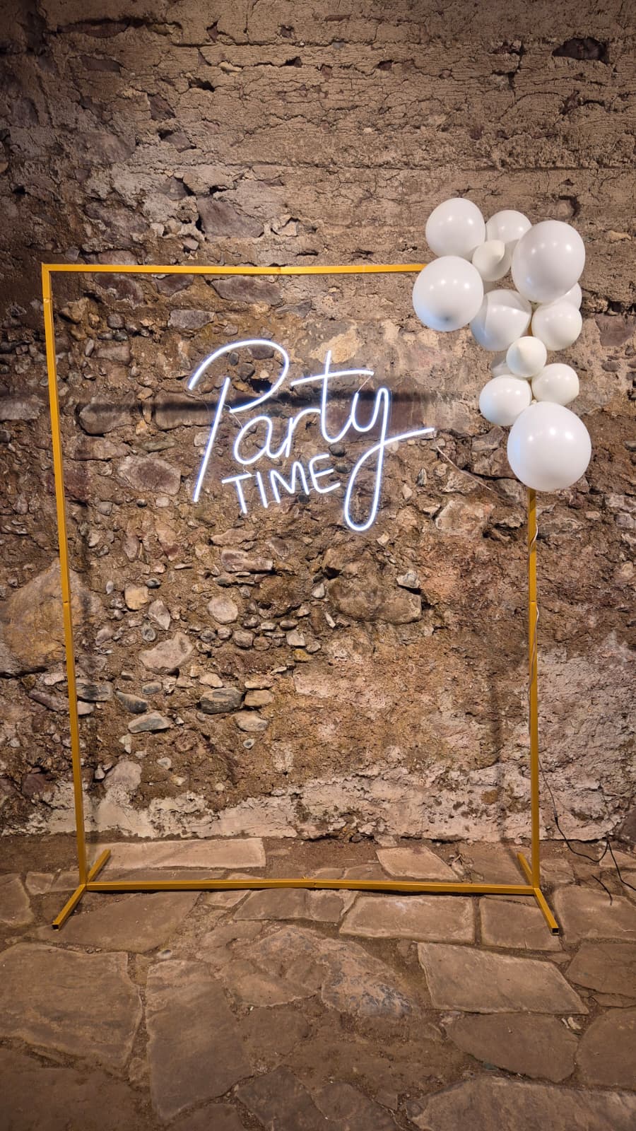 Neon Schild "Party Time""