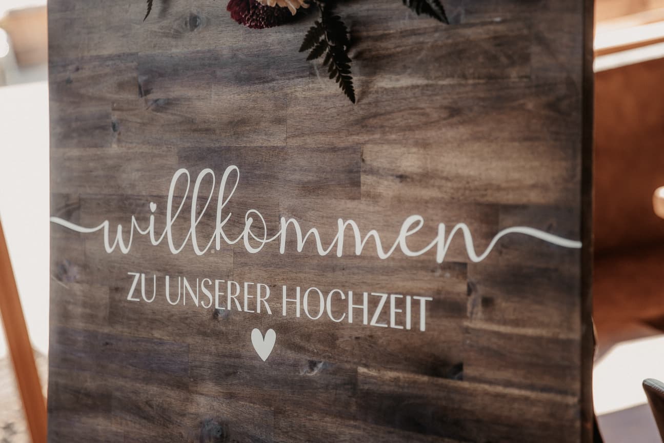 Willkommensschild "Eva"